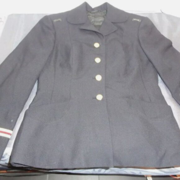 CHEST 33 COLLECTIBLE DATED 1962 OFFICER ASU ARMY SERVICE UNIFORM JACKET LD 4568 - Picture 1 of 16
